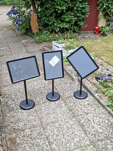 Plakatständer - 3x,