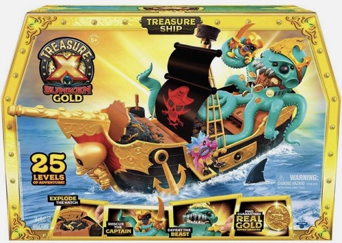 Treasure versunkenes - treasure, x