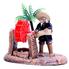 Bonsai - Figur Bauer am
