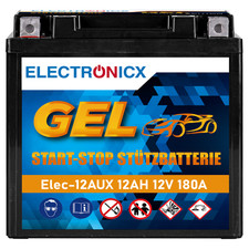 12v 12ah gel stützbatterie - 12ah,