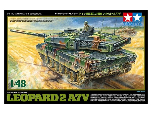Tamiya leopard a7v german - tamiya,