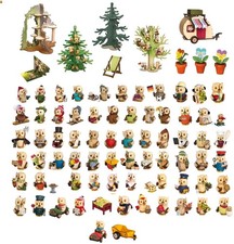 Kuhnert Deko "Mini Eule" - Wahl aus versch. Varianten - Handarbeit aus Holz