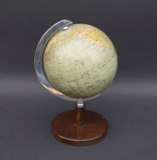 Alter Columbus Paul Oestergaard Mini Globus Maßstab 1:115 Mill. D 11 cm