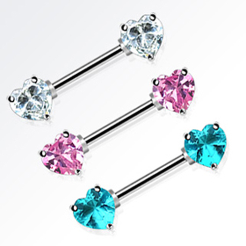 Herz brust piercing schmuck - herz,