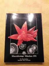 Mineralientage München Katalog Messethemenheft Jahr 1991