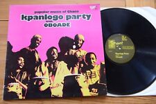 KPANLOGO PARTY with OBOADE popular music of Ghana LP Tangent TGS 115
