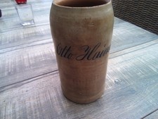 alter 1l Bierkrug Otto Hainer  Gasthaus  Brauerei