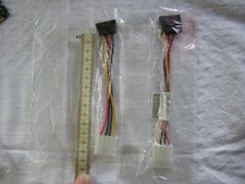 11cm+12cm SATA Kabel Adapter 15pin abgewinkelt auf IDE 4pol Molex Festplatte PC