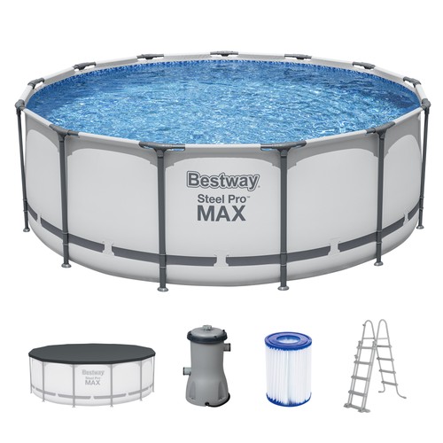 Aufstellpool komplett set mit - aufstellpool,