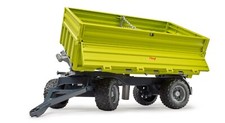 Bruder Anhänger 02203 Fliegl Dreiseitenkippanhänger 3 Seitenkipper Spielzeug Neu
