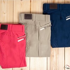 HKM Pam Vollbesatz Reithose Gr. 36 38 40 42 44 Lauria Garrelli Kollektion