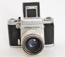 PRAKTISIX + Tessar 2,8/80 Carl Zeiss Jena ⭐ 6x6 Medium Format SLR ⭐✅ (7886.)