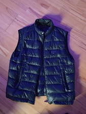 Prada Daunenweste Navy Blau