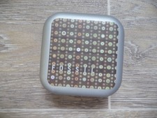 FOSSIL Blechdose Quadrat