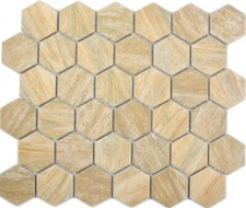 Hexagonale Sechseck Mosaik