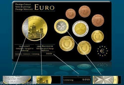 Malta euro prestige coinset - euro,