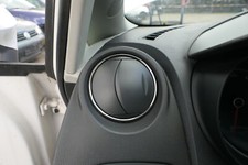 1x Ibiza 6J Lüftungsdüse Düse Lüftung mitte  Armaturenbrett   chrom schwarz