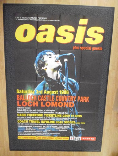 Oasis loch lomond giant - giant, poster