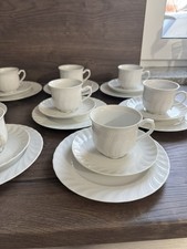 Seltmann Weiden Regina weiß Kaffeetasse 3 teilig,mehr da