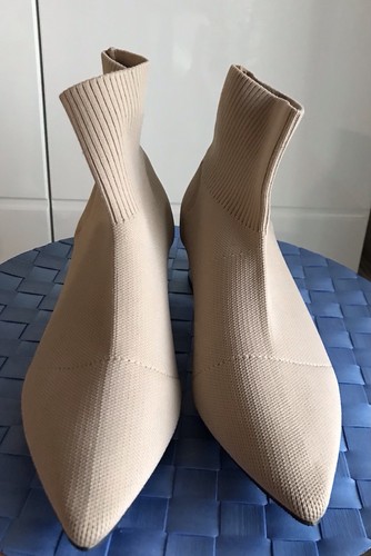 Damen strick stiefeletten - strick,
