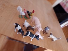 9 Schleich Bauernhof Tiere