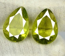 14,80 ct grüner Sphen Titanit