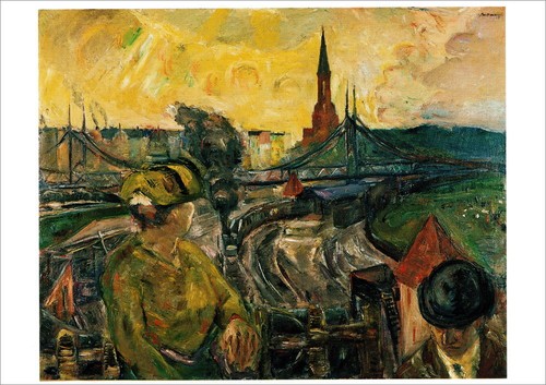 Kunstkarte max beckmann blick - kunstkarte,