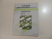 Zusatz Werkstatthandbuch Schaltpläne Toyota Land Cruiser UZJ FZJ HDJ HZJ 100 105