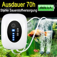 4800mA Aquarium Luftpumpe