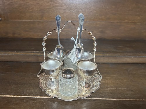 Queen anne eierbecher set - eierbecher,