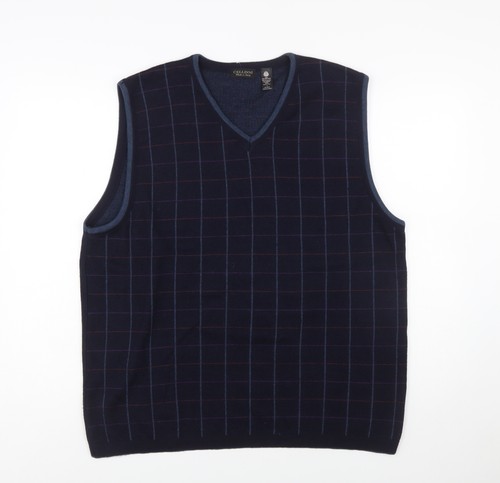 Cellini weste herren - weste, blau