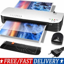 Laminiergerät A4/A5/A6 Schneller Laminator Laminiermaschine mit 15 Folientaschen