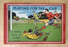 Playing for the cup Spear's Games ca. 1925 vollständig Würfelspiel 