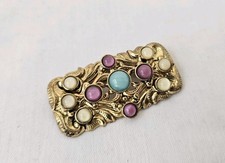 Art-Deco Vintage Brosche Czech