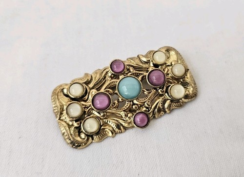 Art deco vintage brosche - brosche, czech