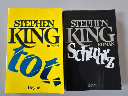 Stephen king tot schwarz - king., +