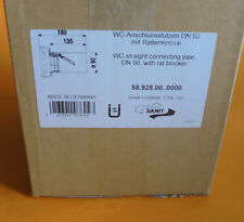 Anschlußgarnitur zu Geberit  Duofix WC mit Rattensperre ratblocker Rattenstop