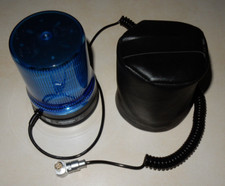 Hänsch Movia-SL LED Kennleuchte Blaulicht Magnethaftung inkl Schutzabdeckung