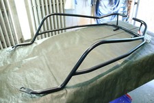 Sturzbügel Schwarz Heck für Piaggio Sfera 50 80 NSL Crash Bars Verkleidung