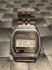 Dugena Uhr Quartz LCD Digital Chronograph Armbanduhr" ca. 32 mm Top