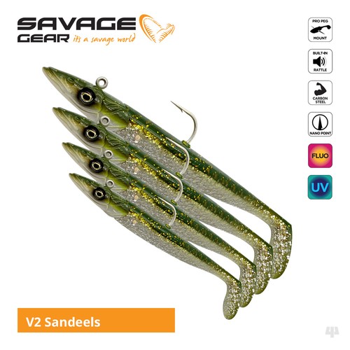 Savage gear salzwasser - salzwasser, sandeel