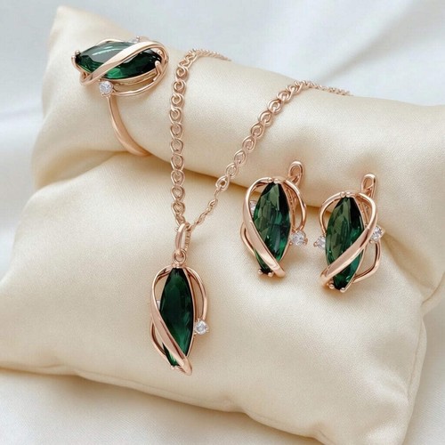 Schmuckset grünes - schmuckset,