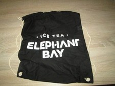 Stoffbeutel schwarz ""Elephant Bay"