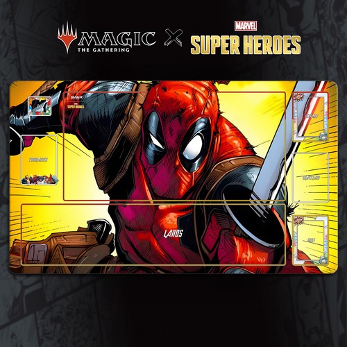Mtg marvel playmat tcg - mtg,