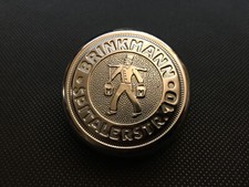 alter Fahrrad-Klingeldeckel BRINKMANN Hamburg Spitalerstr. 10 - Hummel