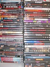 Auswahl von DVDs an Thrillern & Mystery Filmen - zum Aussuchen