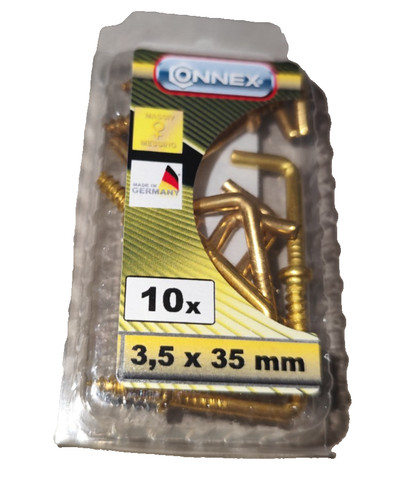 Schraubhaken gerade 5x35 mm - 3,5x35,