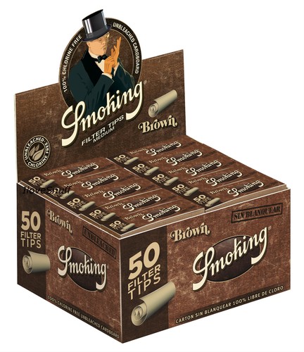 Box smoking brown tips - 1,