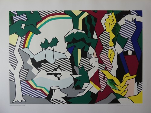Roy lichtenstein landscape - -,