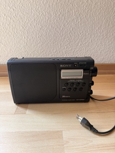 Sony icf m760s radio - radio, top